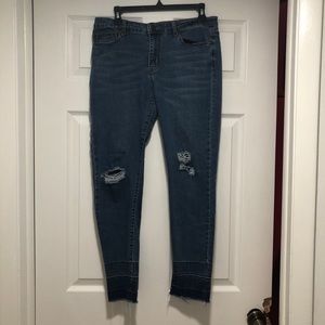 - - womens jeans.  blue color size 11